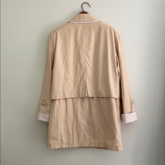 Bernardo Hong Kong vintage tan utility jacket S - Picture 2 of 4